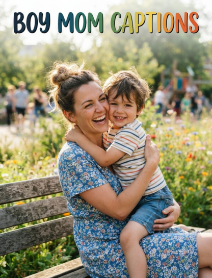 Trending Boy Mom Captions