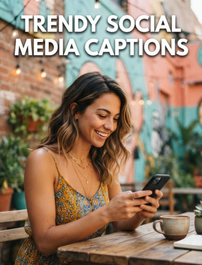Trendy Social Media Captions