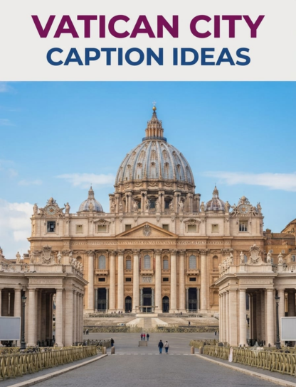 Vatican City Captions Ideas