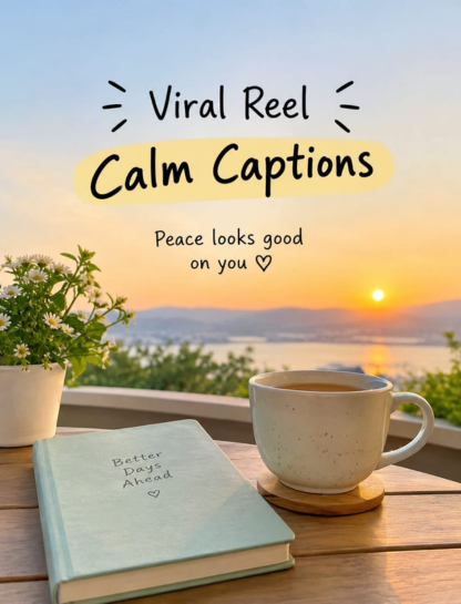 Viral Reels Calm Captions