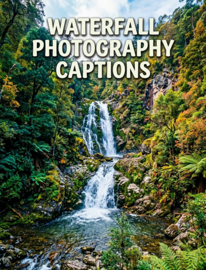 Waterfall Photography Captions