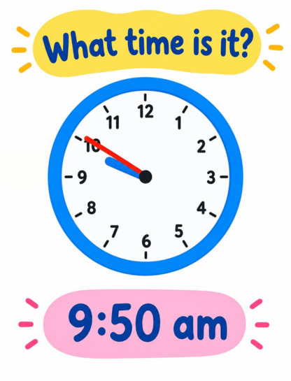 What Time Is 9:50 AM?