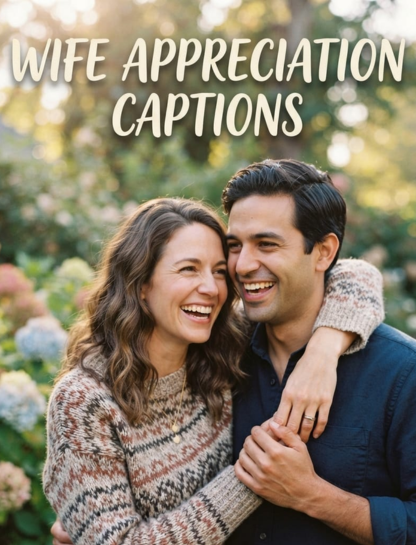 Wife Appreciation Captions
