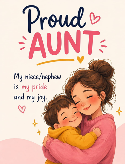 👑 Proud Aunt Captions for Instagram