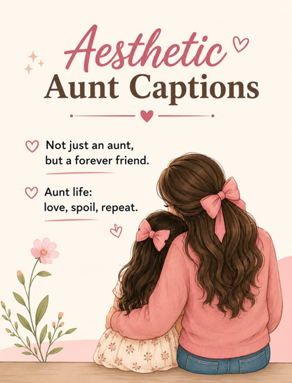 🎨 Aesthetic Aunt Captions for Instagram