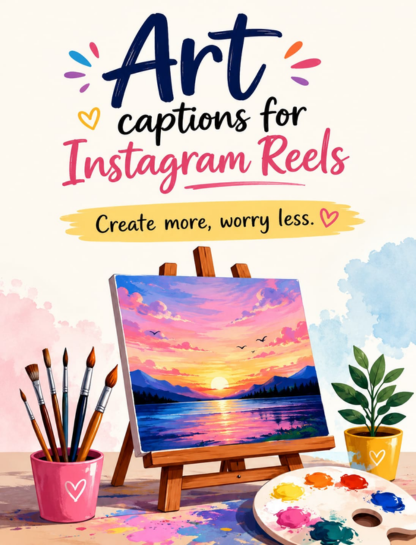 🎬 Art Captions for Instagram Reels