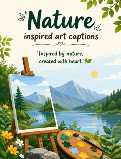 🏞️ Nature-Inspired Art Captions