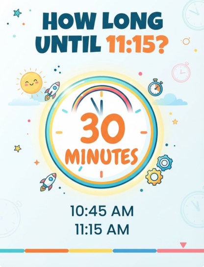 How Long Until 11:15?