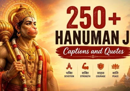 250+ Hanuman Ji Captions and Quotes: Powerful, Devotional & Inspirational Instagram Captions (2026)