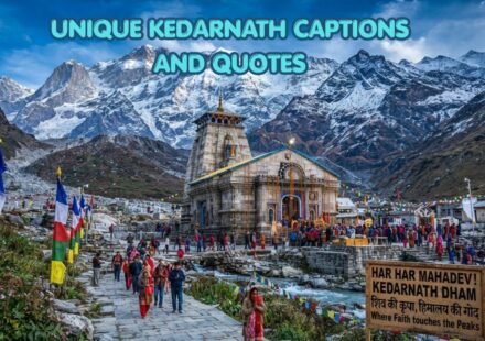 250+ Unique Kedarnath Captions and Quotes: Devotional, Spiritual & Instagram Captions (2026)