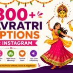 300+ Navratri Captions for Instagram: Best Devotional, Garba & Dandiya Quotes
