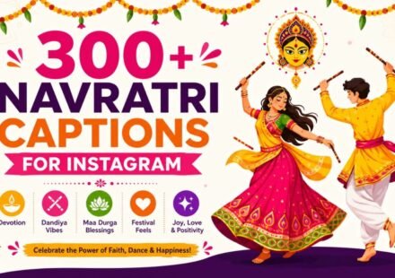 300+ Navratri Captions for Instagram: Best Devotional, Garba & Dandiya Quotes