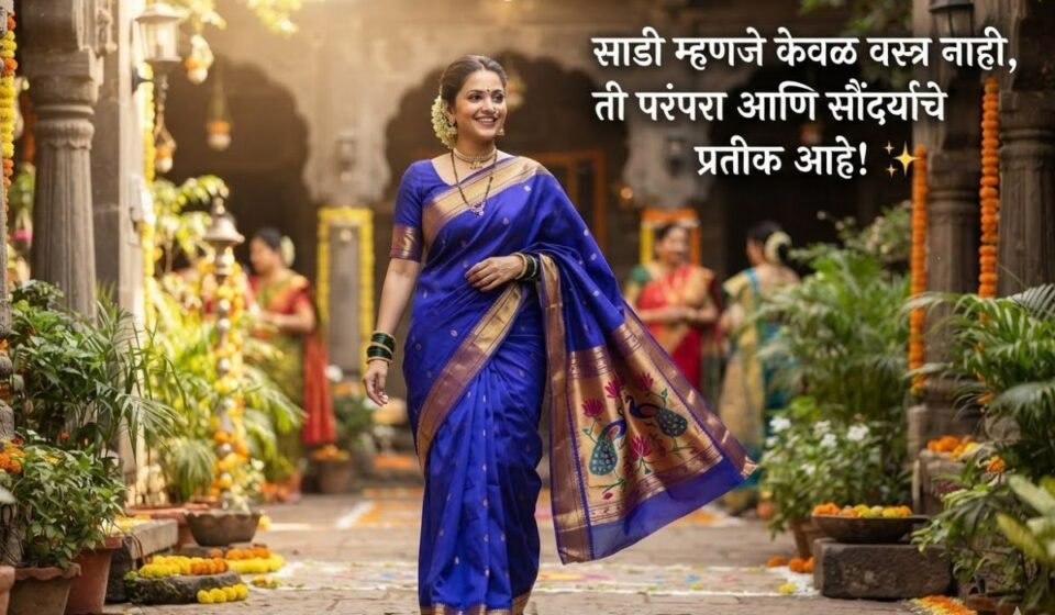 350+ Trendy Saree Caption in Marathi: Stylish, Royal & Beautiful Instagram Captions (2026)