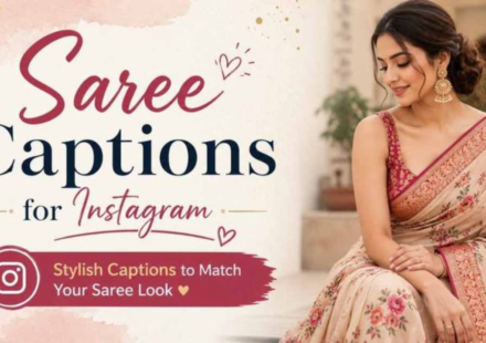 350+ Trendy Saree Captions for Instagram in Hindi: Stylish, Cute & Traditional Quotes for Girls