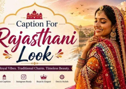 250+ Rajasthani Look Captions for Instagram: Royal, Traditional & Stylish Quotes for Ethnic Vibes