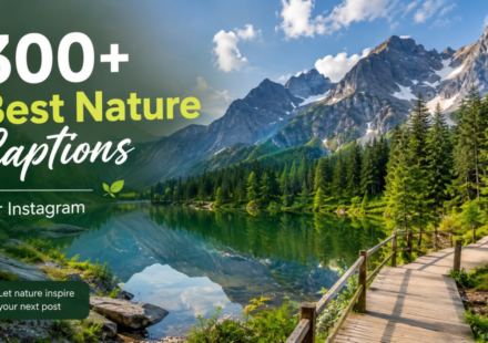 300+ Best Nature Captions for Instagram 🍃 | Funny, Peaceful & Aesthetic Ideas