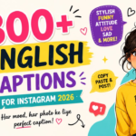 300+ Hinglish Captions for Instagram (2026) | Funny, Relatable & Viral ✨