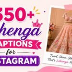 350+ Lehenga Captions for Instagram to Elevate Your Ethnic Style (2026)