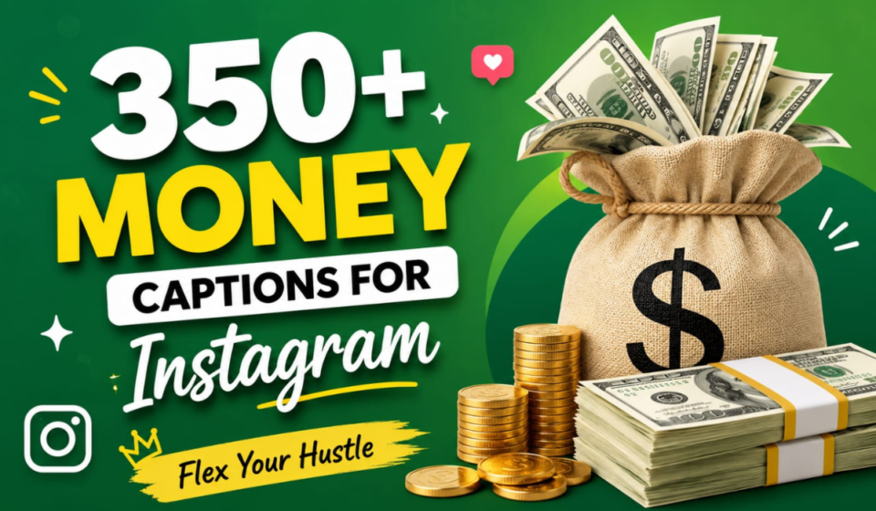 350+ Money Captions for Instagram 💰 | Bold, Rich & Hustle Vibes