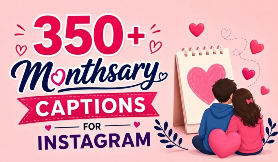 350+ Monthsary Captions for Instagram: Romantic, Cute & Heartfelt Love Quotes (2026)