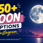 350+ Moon Captions for Instagram 🌙 Cute, Aesthetic & Perfect for Selfies 2026