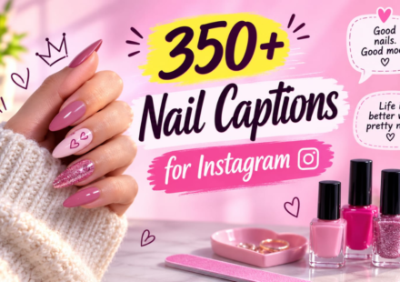 350+ Nail Captions for Instagram 2026: Cute, Classy & Trendy Nail Quotes