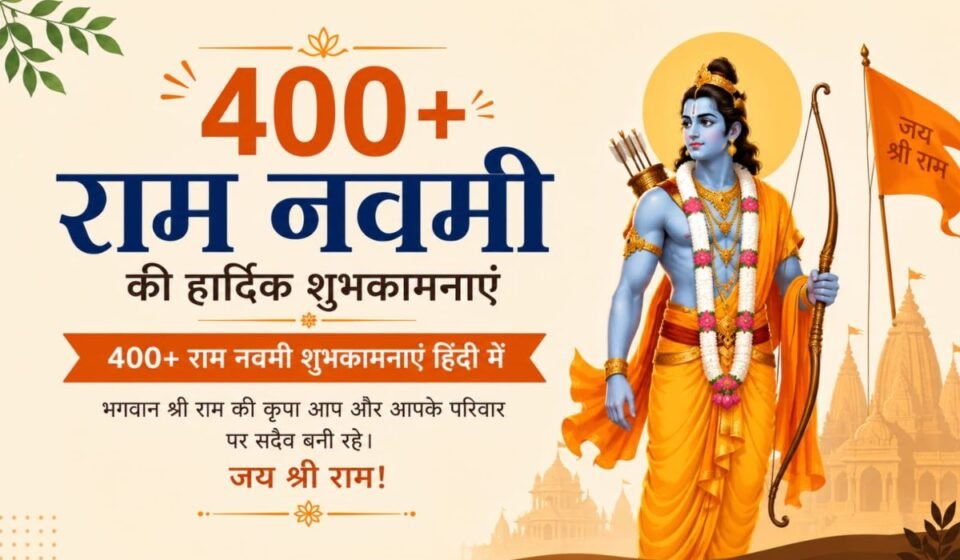 400+ Ram Navami Wishes in Hindi Heart Touching, Devotional & Beautiful Festival Messages