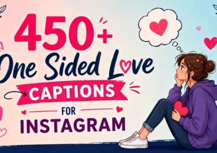 450+ One-Sided Love Captions for Instagram: Heart Touching & Emotional Quotes (2026)