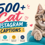 500+ Cat Instagram Captions 🐱 Cute, Funny & Trendy Ideas (2026)