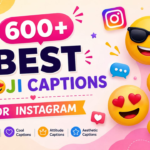 600+ Best Emoji Captions for Instagram: Cute, Aesthetic & Creative Ideas