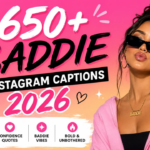 650+ Baddie Instagram Captions 2026 | Bold, Sassy & Confident Vibes