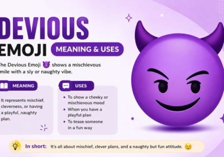 Devious Emoji 😈 Meaning & Uses: The Sneaky Icon Everyone’s Using in 2026