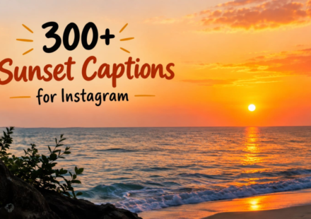 300+ Sunset Captions for Instagram: Best, Short & Cute