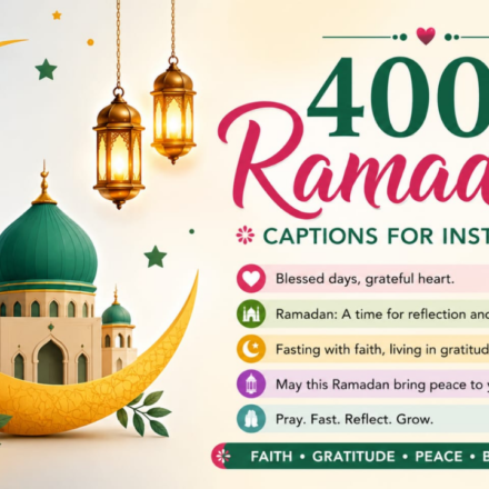 400+ Ramadan Captions for Instagram 2026 🌙 Beautiful, Blessed & Heartfelt