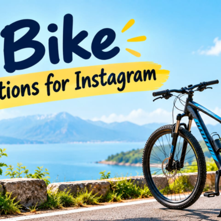 Bike Captions for Instagram: Cool, Funny & Short Ideas