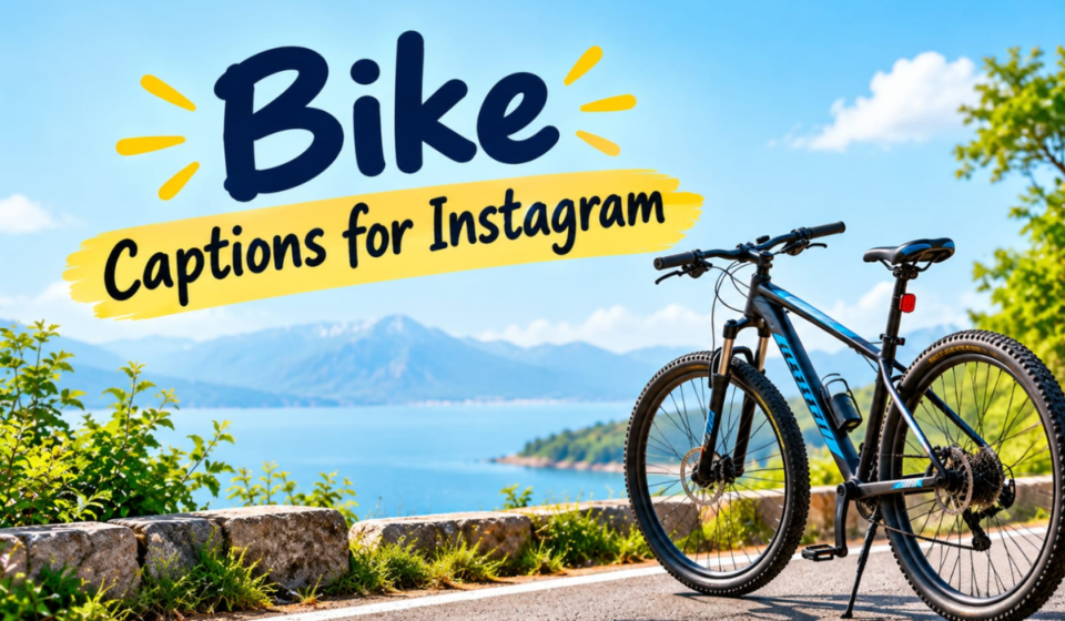 Bike Captions for Instagram: Cool, Funny & Short Ideas
