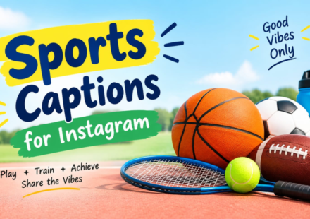 Sports Captions for Instagram: Best, Funny & Motivational Ideas