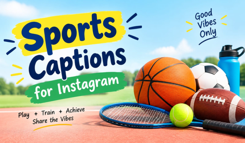 Sports Captions for Instagram: Best, Funny & Motivational Ideas