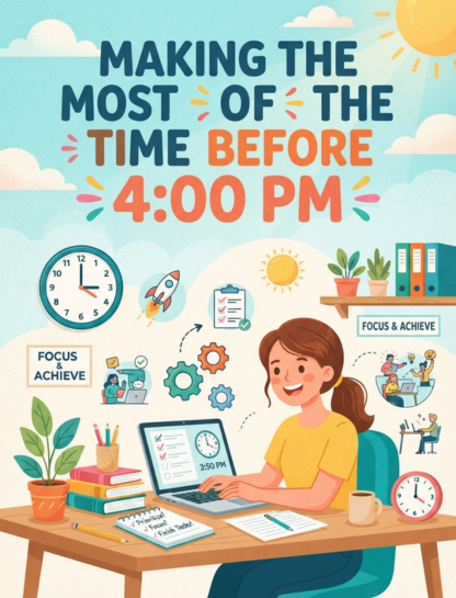 Making the Most of the Time Before 4:00 PM