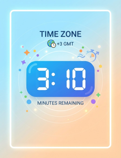 Time Zones and the 3:10 Countdown